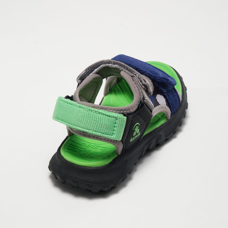 Kamik -   Harbor T - Toddlers' Open-Toe Sandals - Black/Charcoal