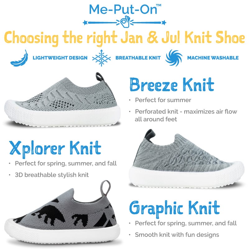 Jan & Jul - Graphic Knit Shoes