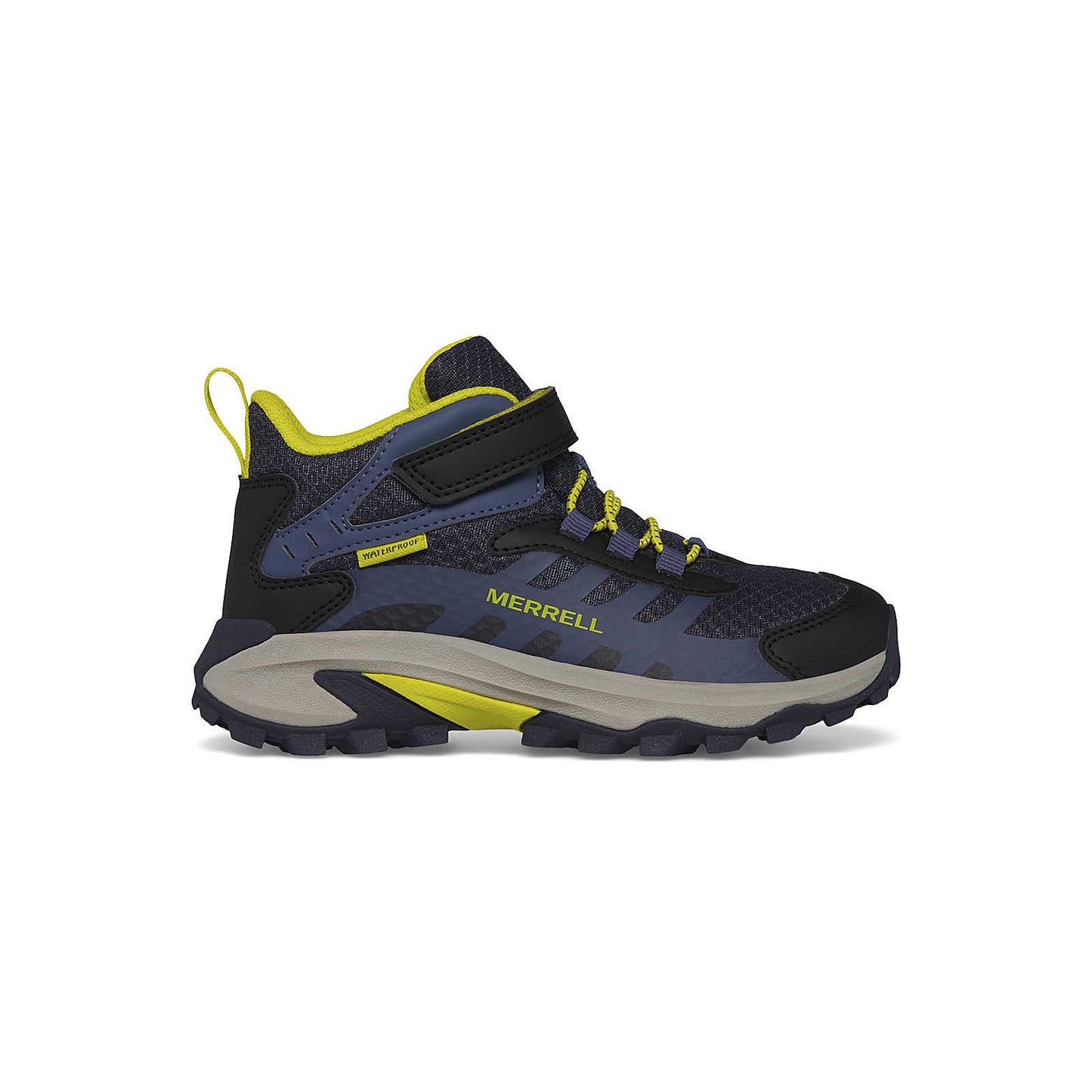 Merrell - Big Kid's Moab Speed Mid 2 A/C Waterproof - Navy