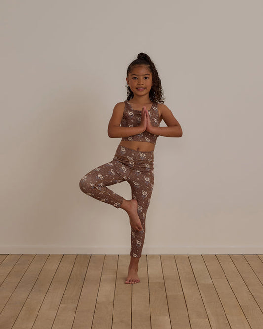 Rylee + Cru - Basic Legging - Autumn Rose (Saddle)