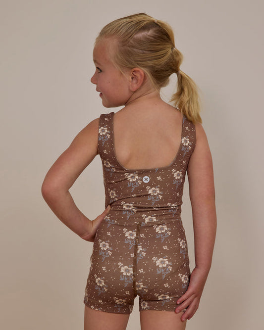 Rylee + Cru - Malibu Bodysuit - Autumn Rose (Saddle)