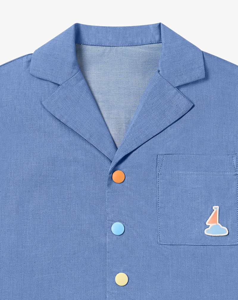 Nest Design - Denim Short Sleeve Tee