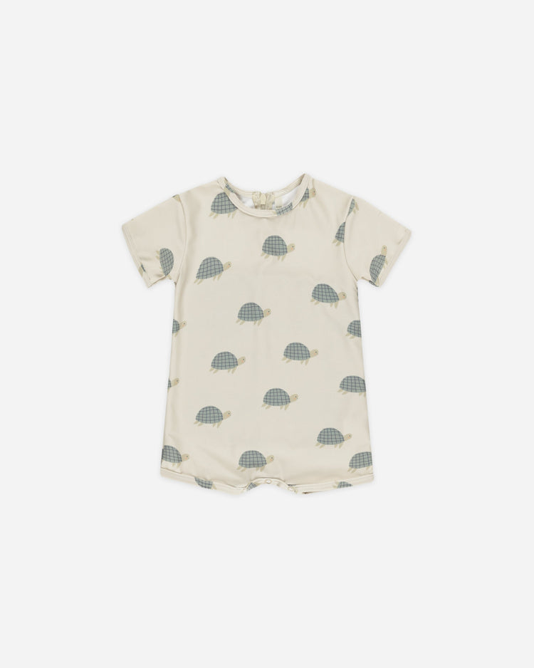 Rylee + Cru - Shorty One-Piece || Sea Turtles