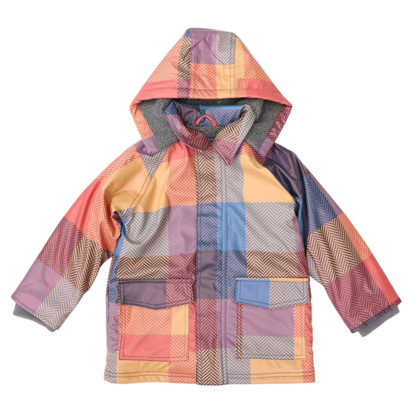 Korango - Sherpa Lined Straight Cut Raincoat