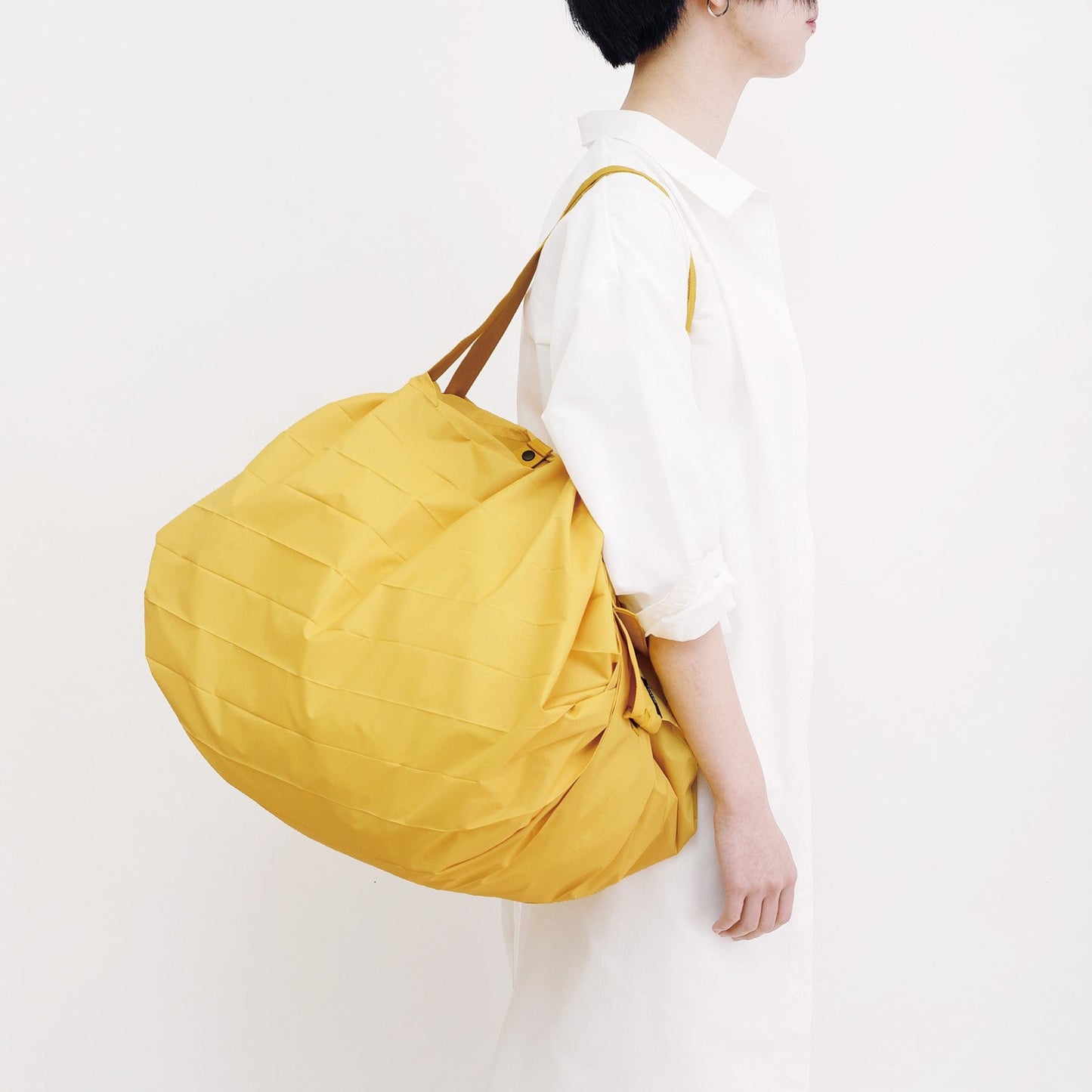 Shupatto Compact One-Pull Foldable Bag - Solid - L