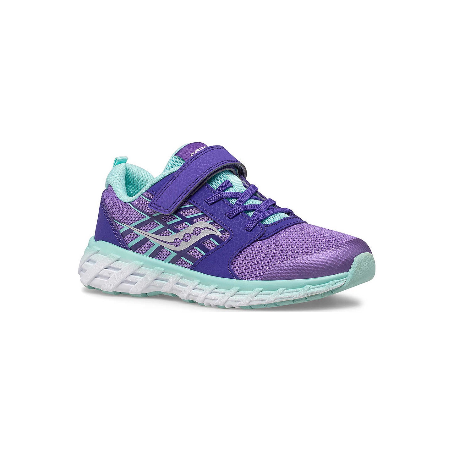 Saucony -Big Kid's Wind 2.0 Adaptive Closure Sneaker