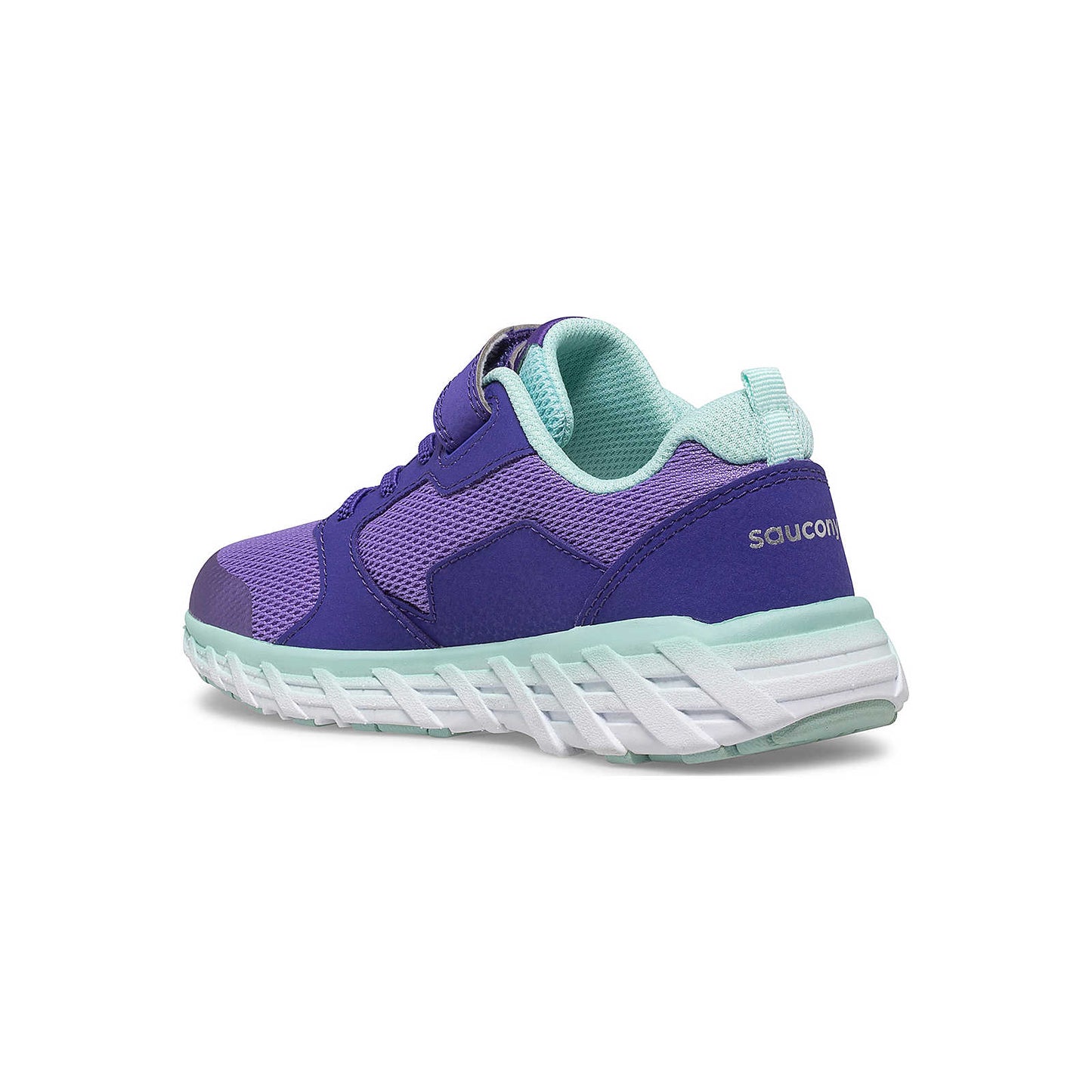 Saucony -Big Kid's Wind 2.0 Adaptive Closure Sneaker