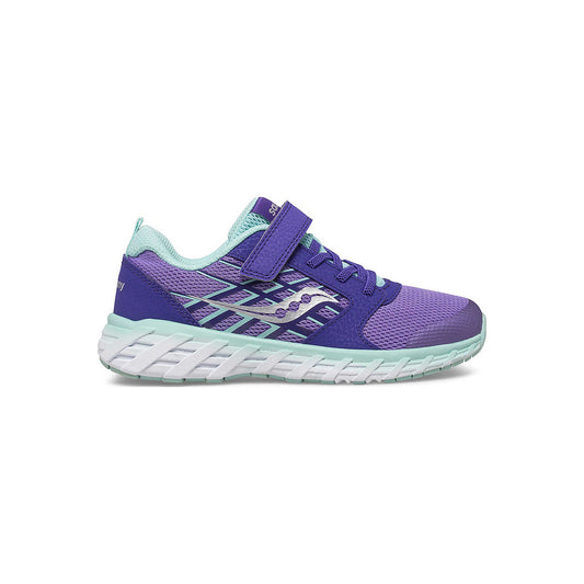 Saucony -Big Kid's Wind 2.0 Adaptive Closure Sneaker