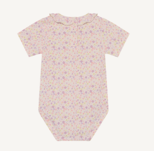 Minymo - All Over Print Floral Bodysuit