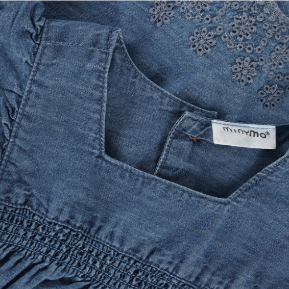 Minymo - Denim Infant Dress