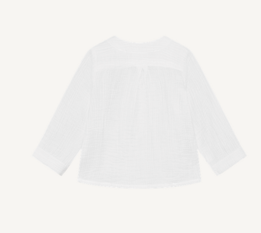 Minymo - Long Sleeve Linen Infant Top