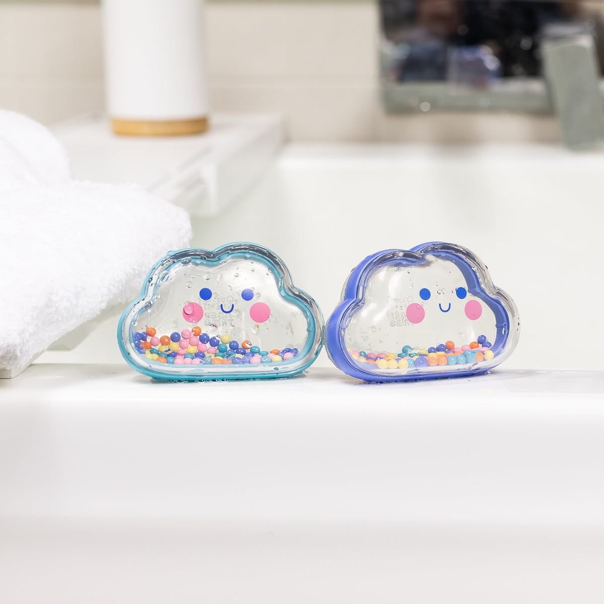 Tiger Tribe Bath Shakers Colourful Clouds