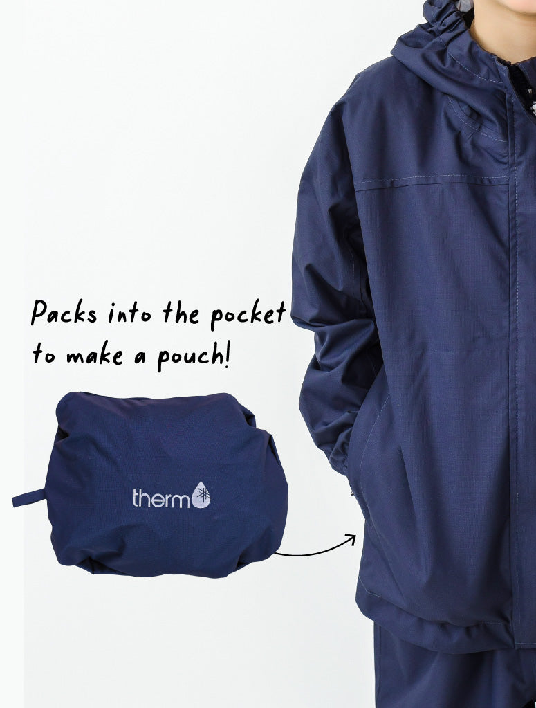 Therm Kids - 10K Packaway Rainshell