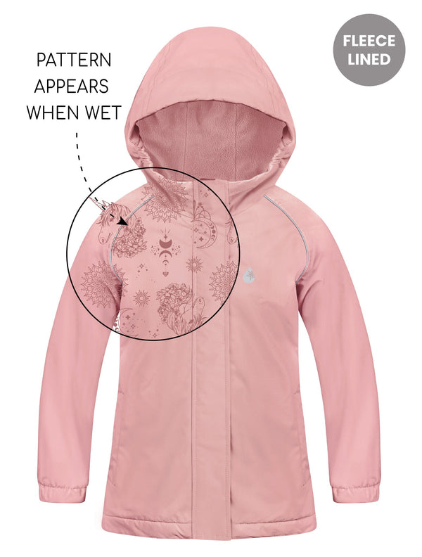 Therm Kids Splash Magic Storm Jacket — colour-changing waterproof kids' rain jacket