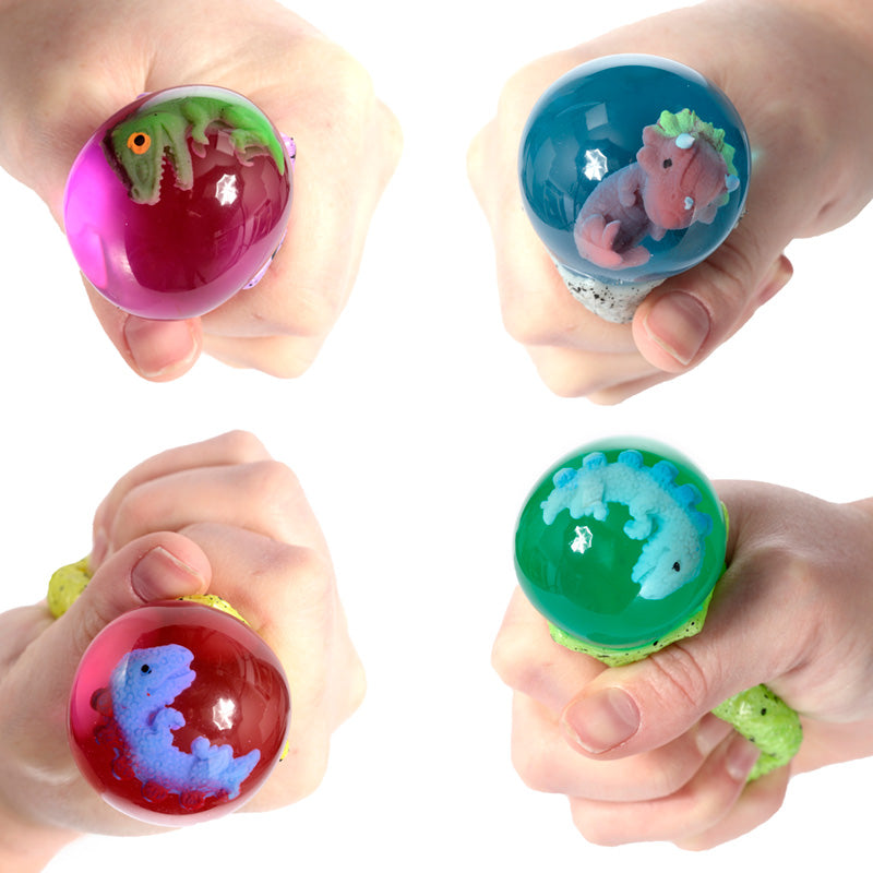 Puckator Squeezy Dinosaur Pop Egg