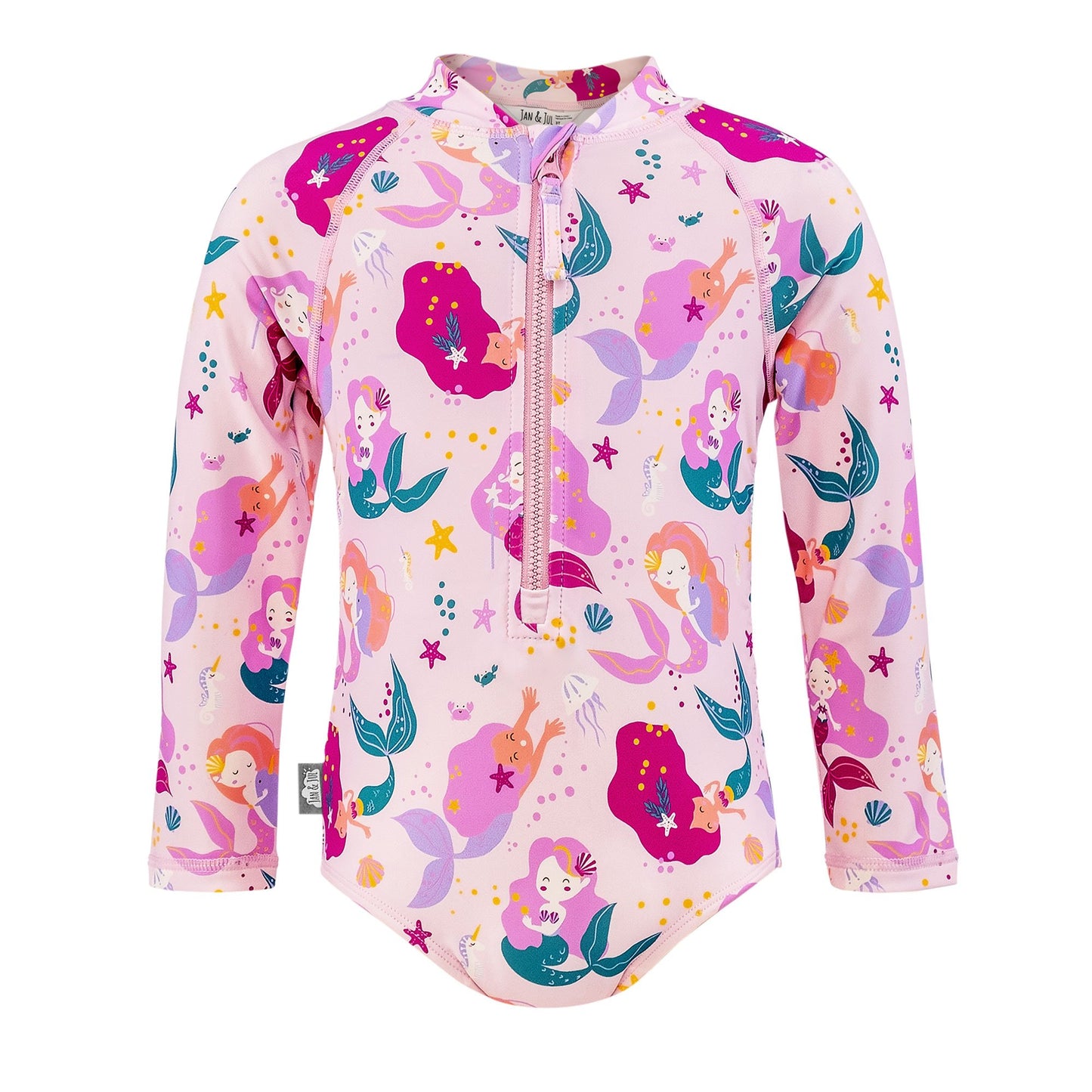 Jan & Jul - One Piece Long Sleeve Swimsuit