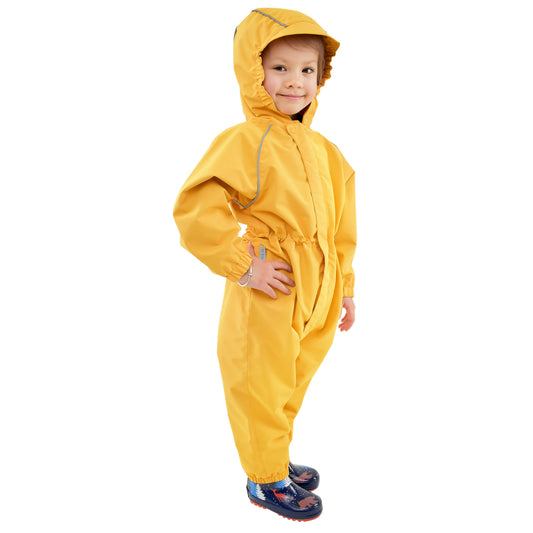 Jan & Jul - Kids Puddle-Dry Fleece Lined Waterproof Rainsuit