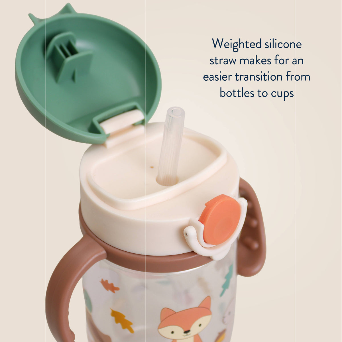 Itzy Ritzy - Itzy Sips Straw Cup with Snap-Close Lid