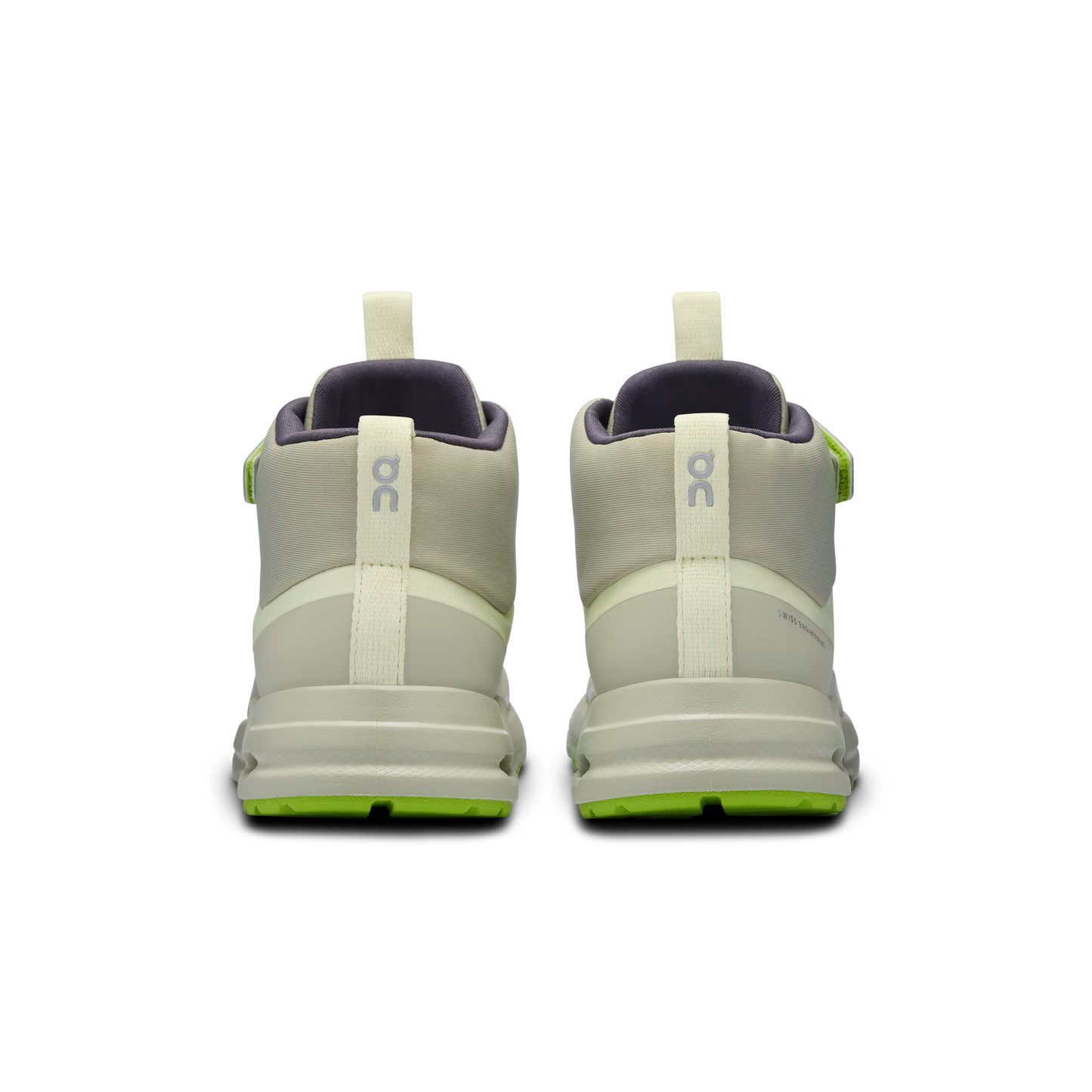 On Cloudhero Kids Mid Waterproof Shoe Seedling | Chalk