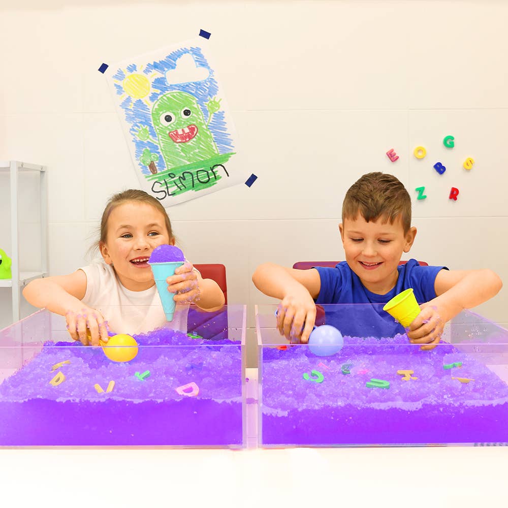 Zimpli Glitter Gelli Play Certified Biodegradable Sensory toy