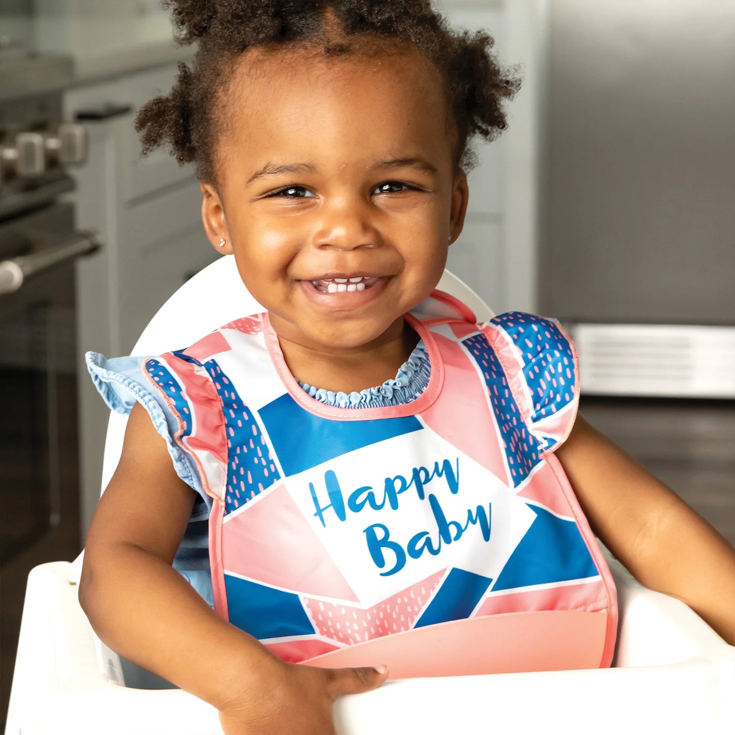 Tiny Twinkle - Mess-Proof Silicone Pocket Bib 2 Pack