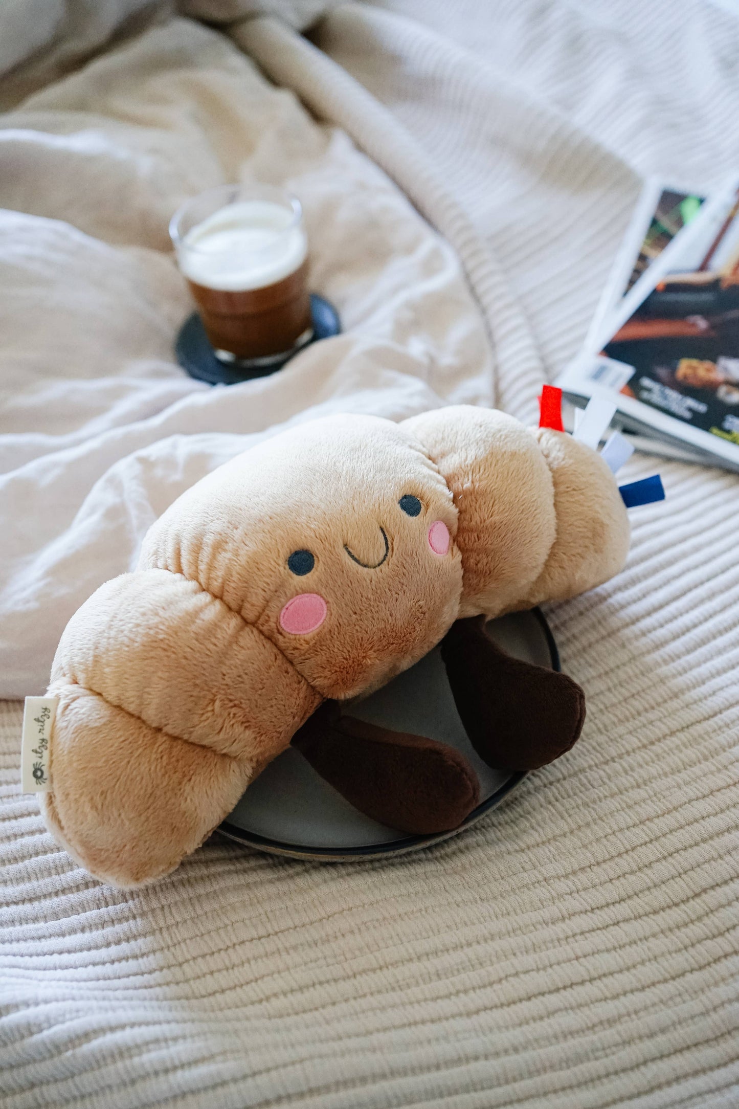 Itzy Ritzy - Sweetie Snuggles Plush: Strawberry
