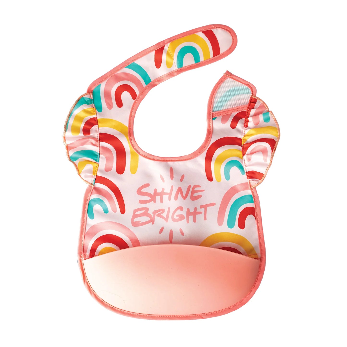Tiny Twinkle - Mess-Proof Silicone Pocket Bib 2 Pack