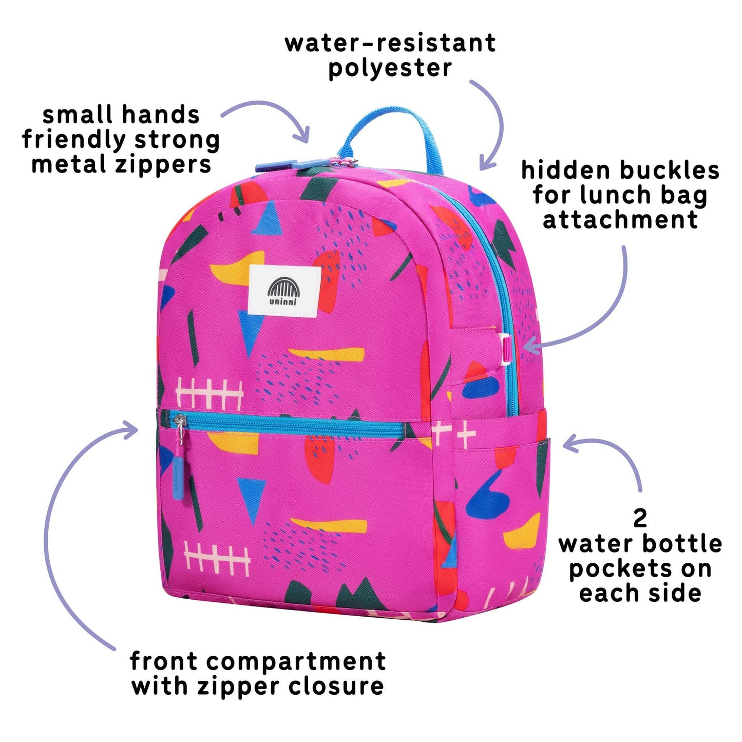 uninni - Ethan Backpack - Spring Rain