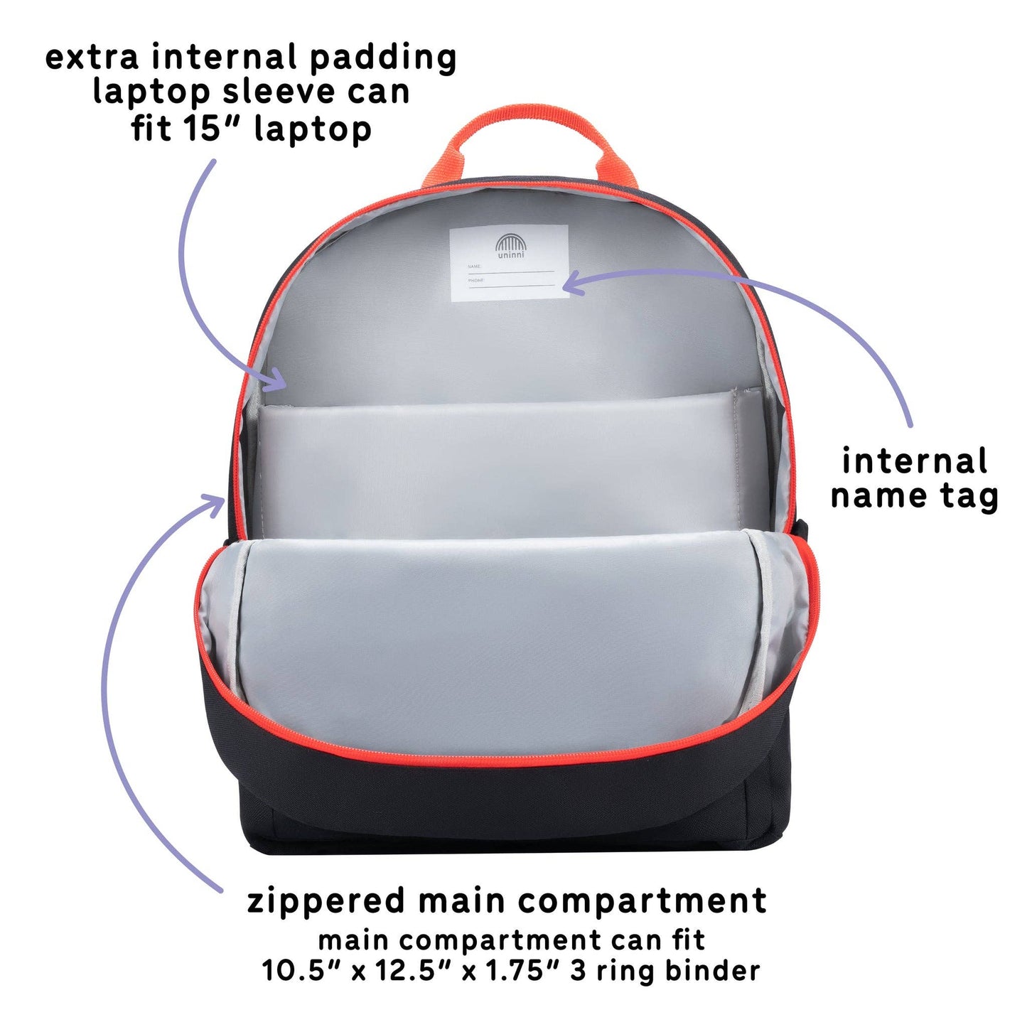uninni - Ethan Backpack - The Racer