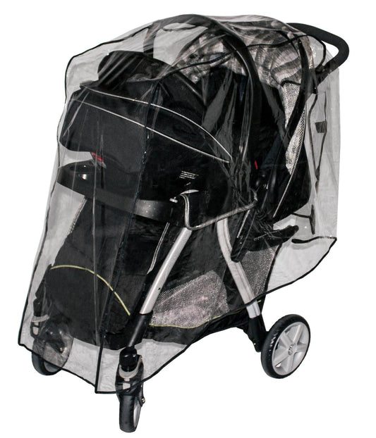 Jolly Jumper - Tandem Stroller Weather Shield | Clear Rain & Wind Cover