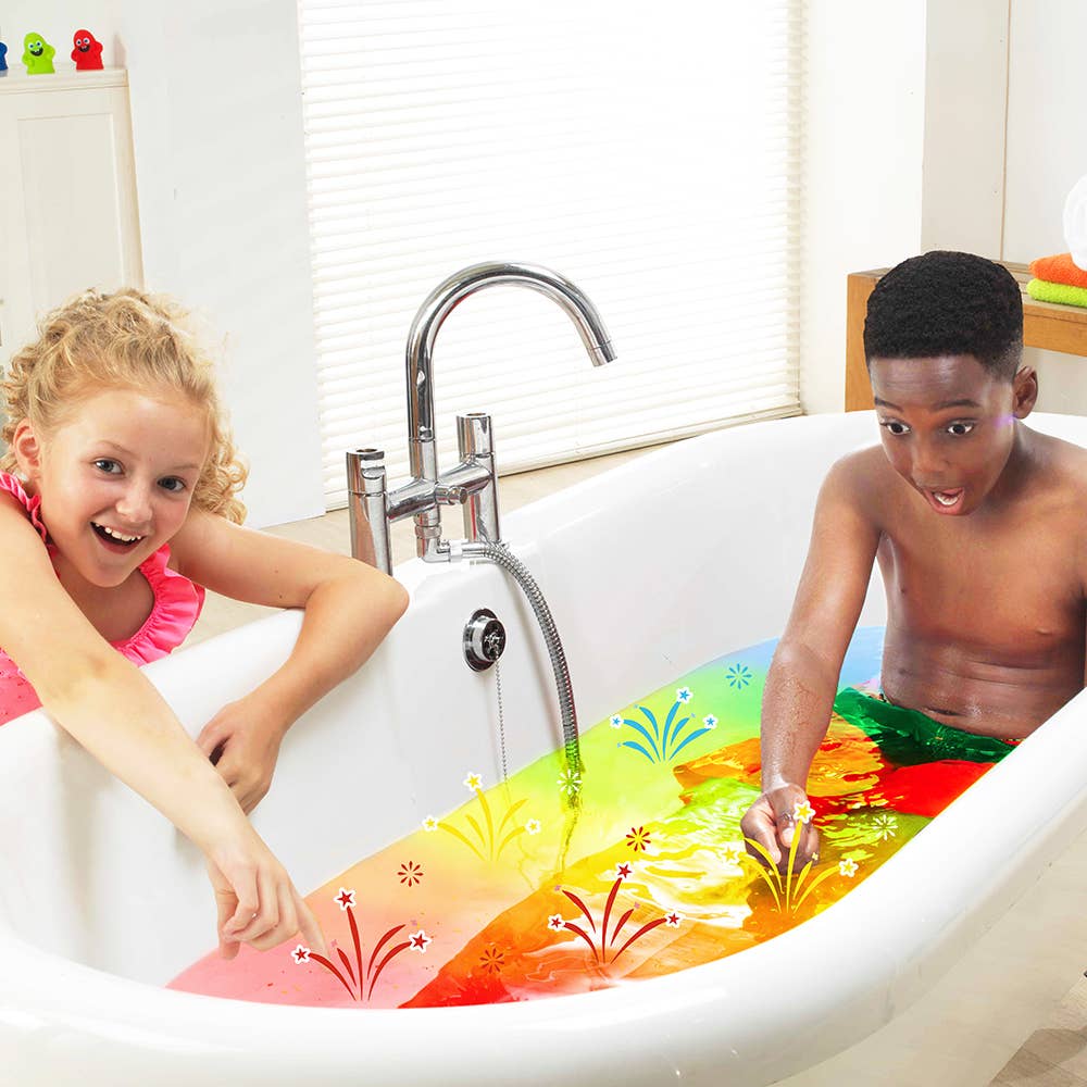 Zimpli Kids - Zimpli Crackle Baff Rainbow - 6 Bath Pack Sensory Water Toy