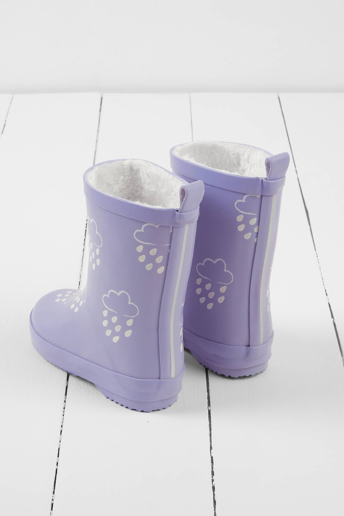 Grass & Air - Ochre Colour-Changing Kids Winter Wellies
