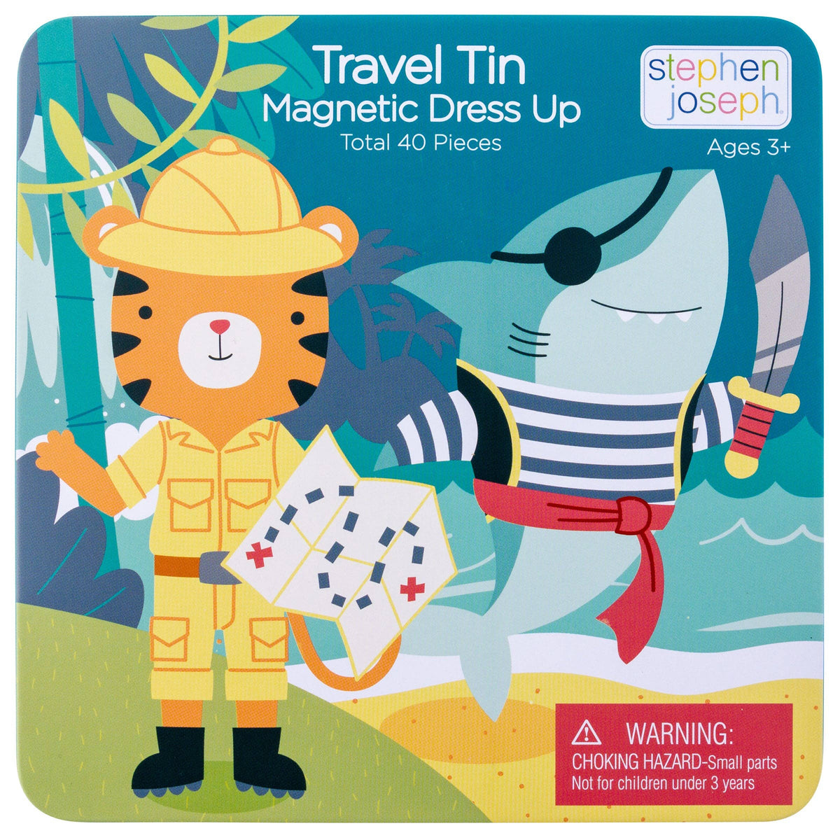 Stephen Joseph Travel Tin Magnetic Dress Up