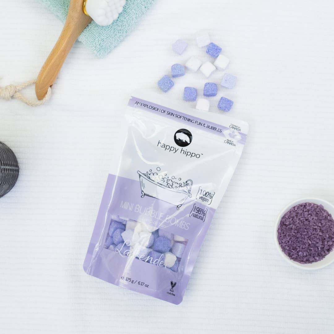 Happy Hippo Bath - Lavender Mini Bubble Bombs