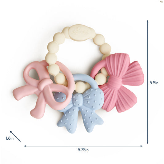 Itzy Ritzy - Itzy Bow Trio Silicone Teether