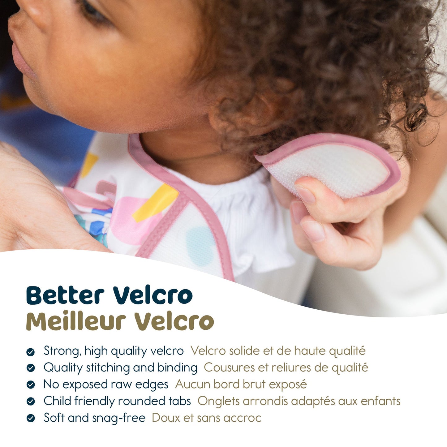 Tiny Twinkle  - Mess-proof Easy Bib Ruffle  - Single Bibs