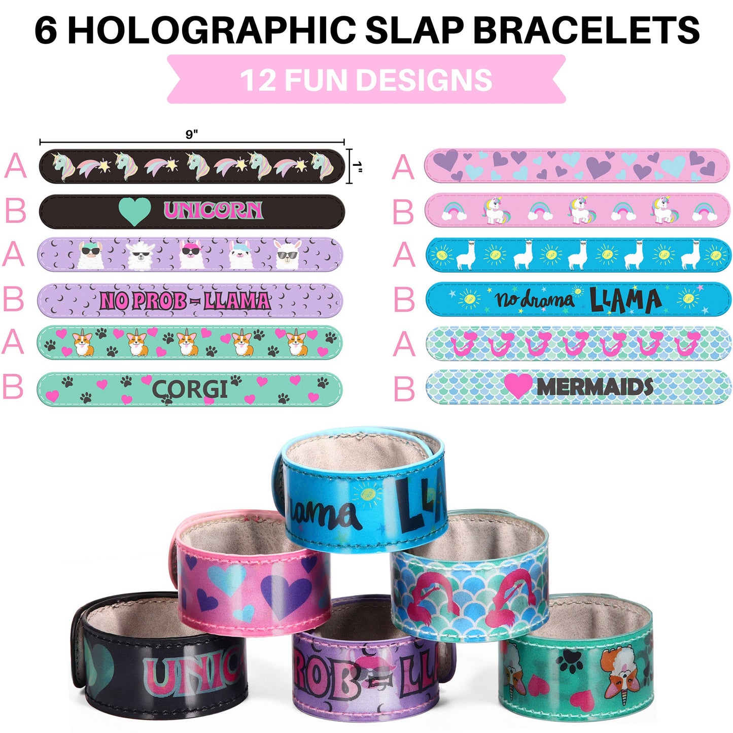 Frog Sac - 3D Image-Shifting Slap Bracelet for Kids