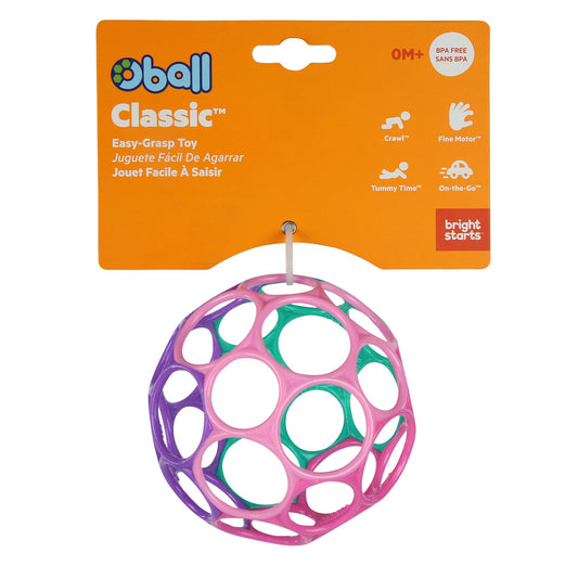 BRIGHT START - 4 Oball -  Pink Purple