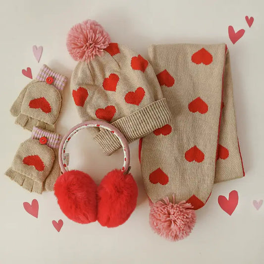 Rockahula - Sweetheart Knitted Gloves