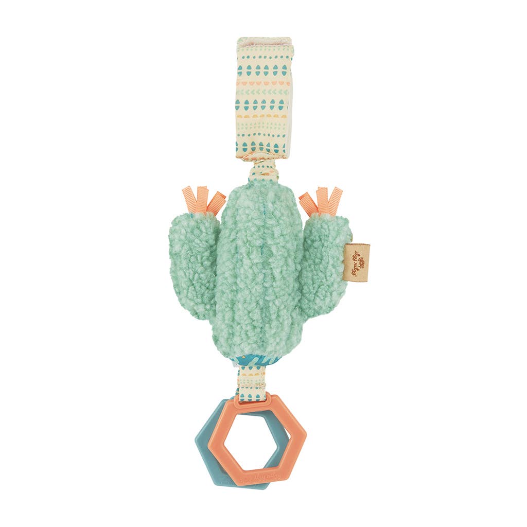 Itzy Ritzy - Itzy Friends Ritzy Jingle Attachable Travel Toy: Cactus