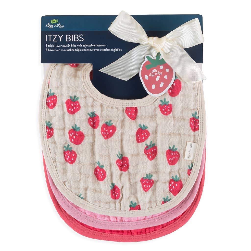 Itzy Ritzy -Itzy Cotton Muslin Bibs