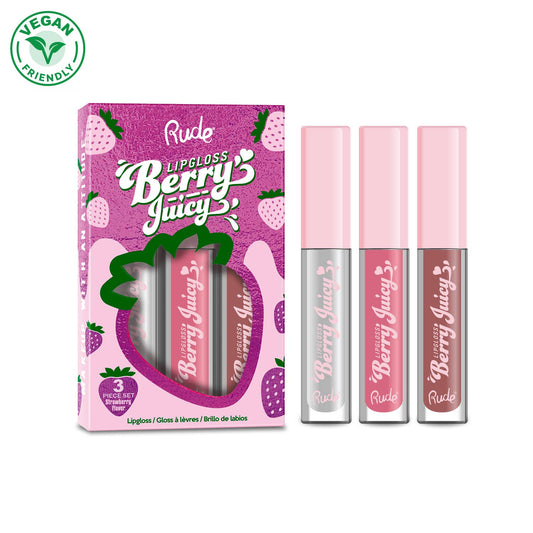 Rude Cosmetics - Berry Juicy Lip Gloss Set - Lipgloss