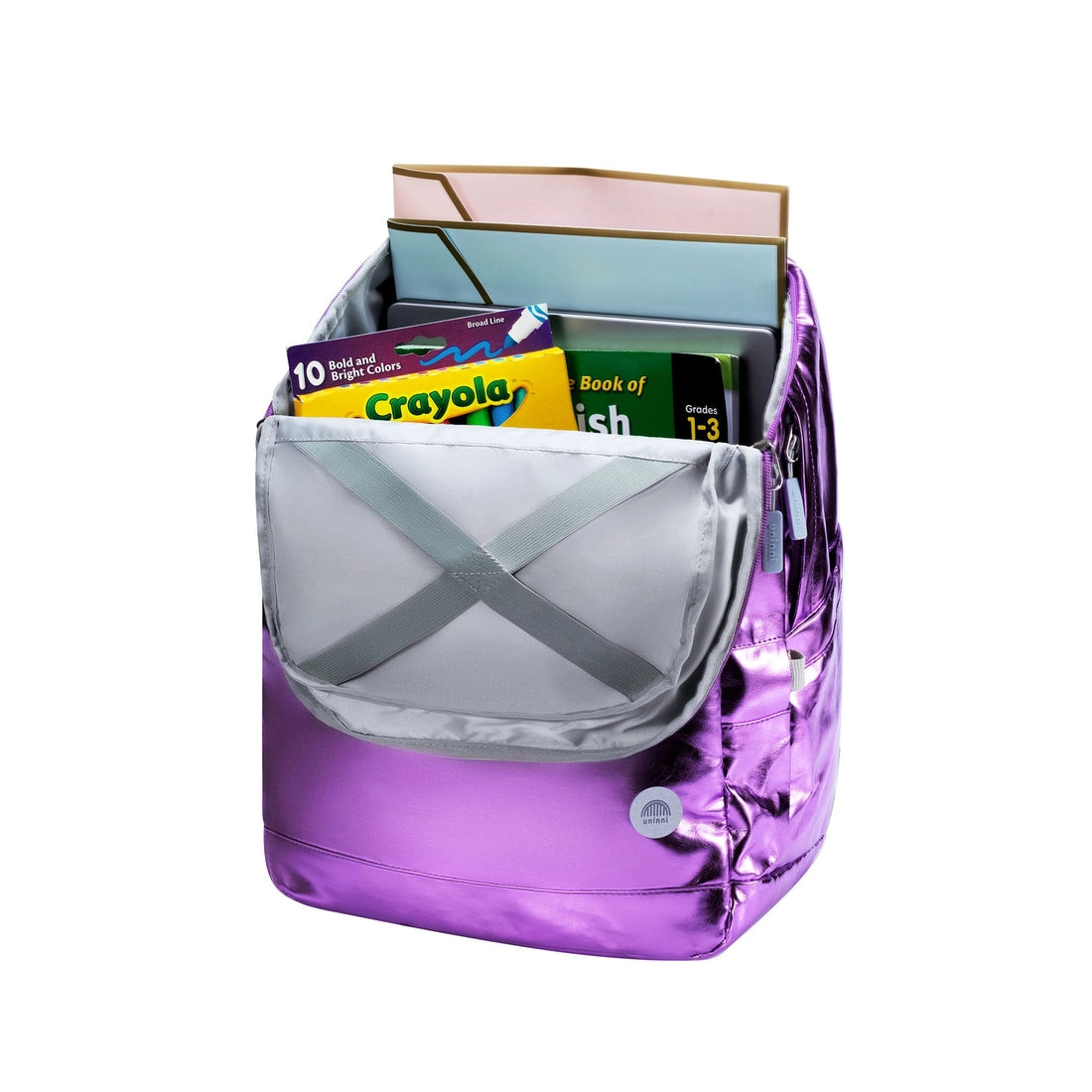 uninni - Bailey Backpack - Metallic Lavender
