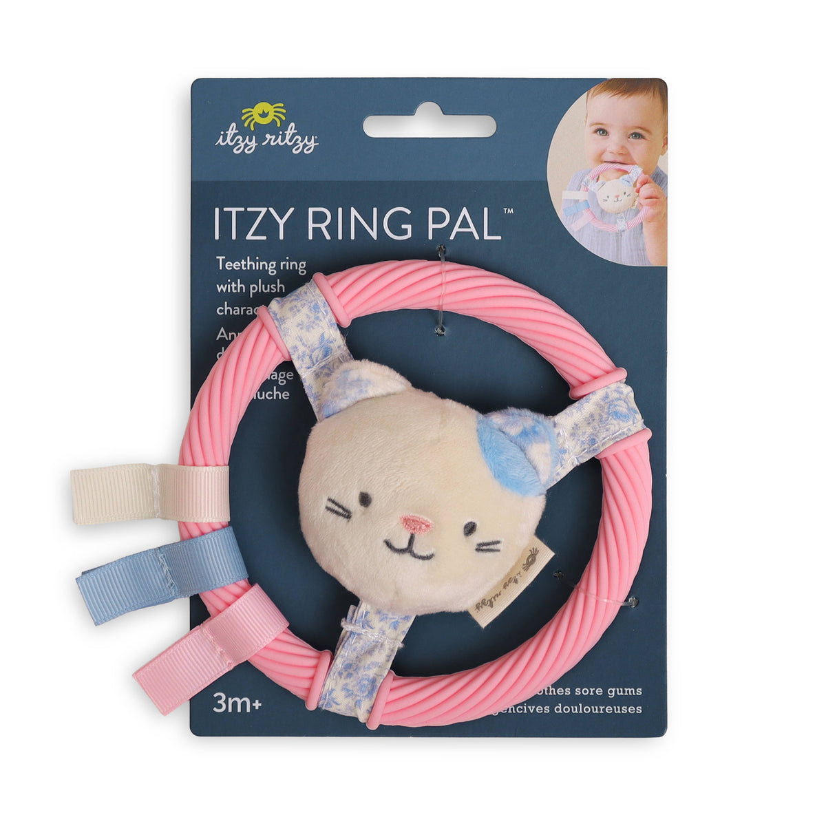 Itzy Ritzy Canada - *NEW* Itzy Ring Pal™ - Teething Ring with Plush Character