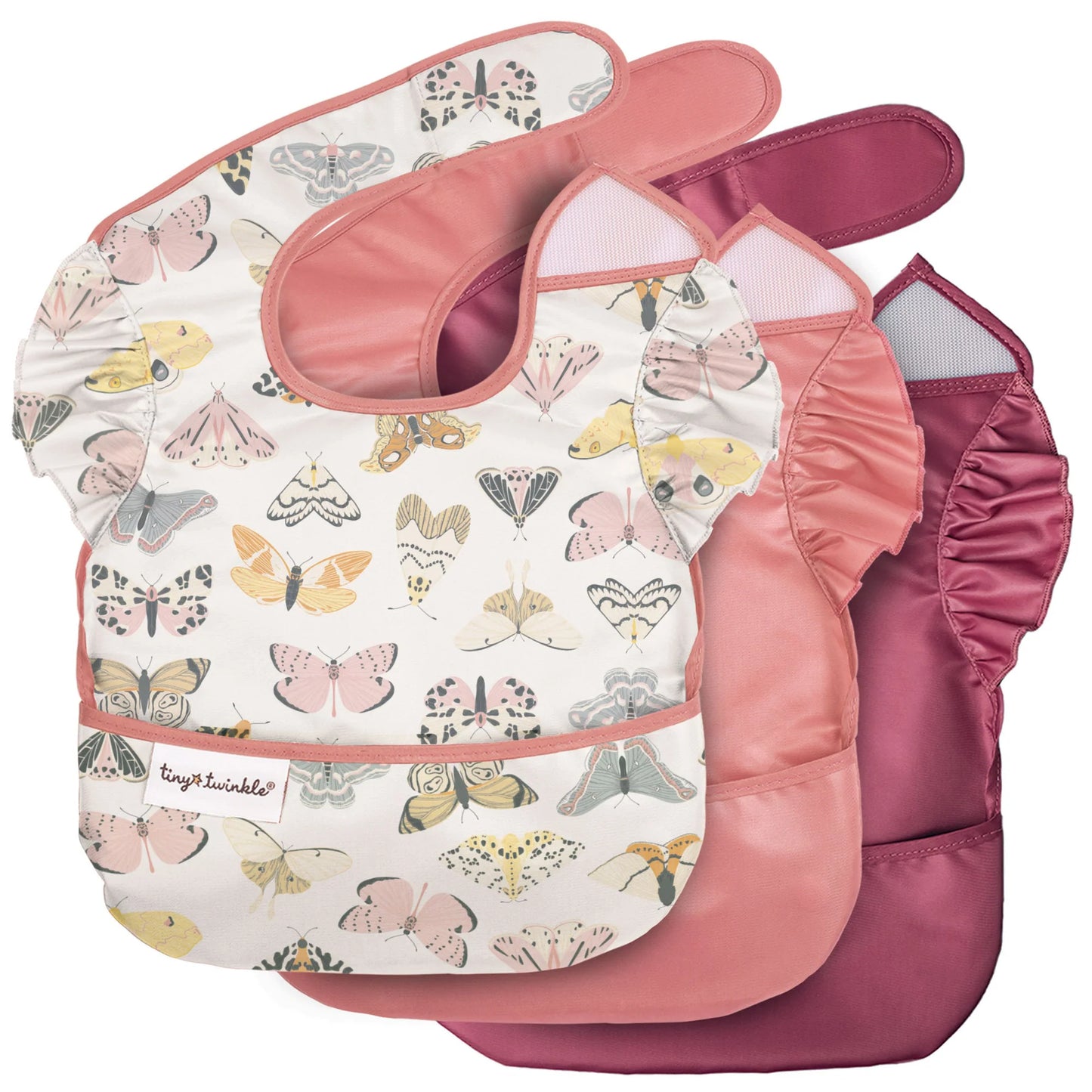 Tiny Twinkle - Mess-Proof Easy Bib 3 Pack