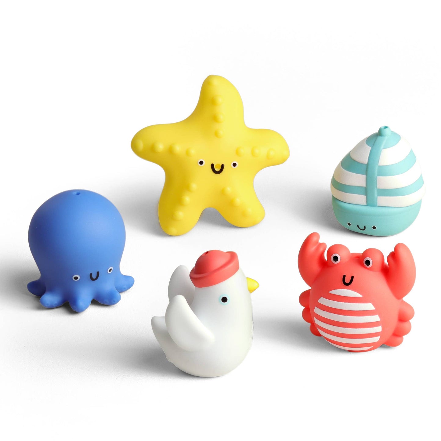 Itzy Ritzy - Itzy Bitzy Puppets - Bath + Storytelling: Nautical Friends Toys