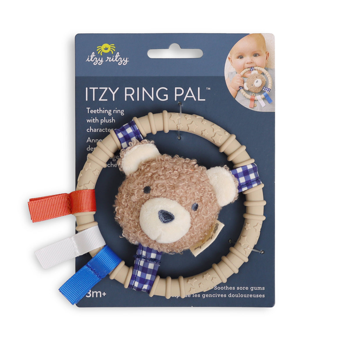 Itzy Ritzy Canada - *NEW* Itzy Ring Pal™ - Teething Ring with Plush Character