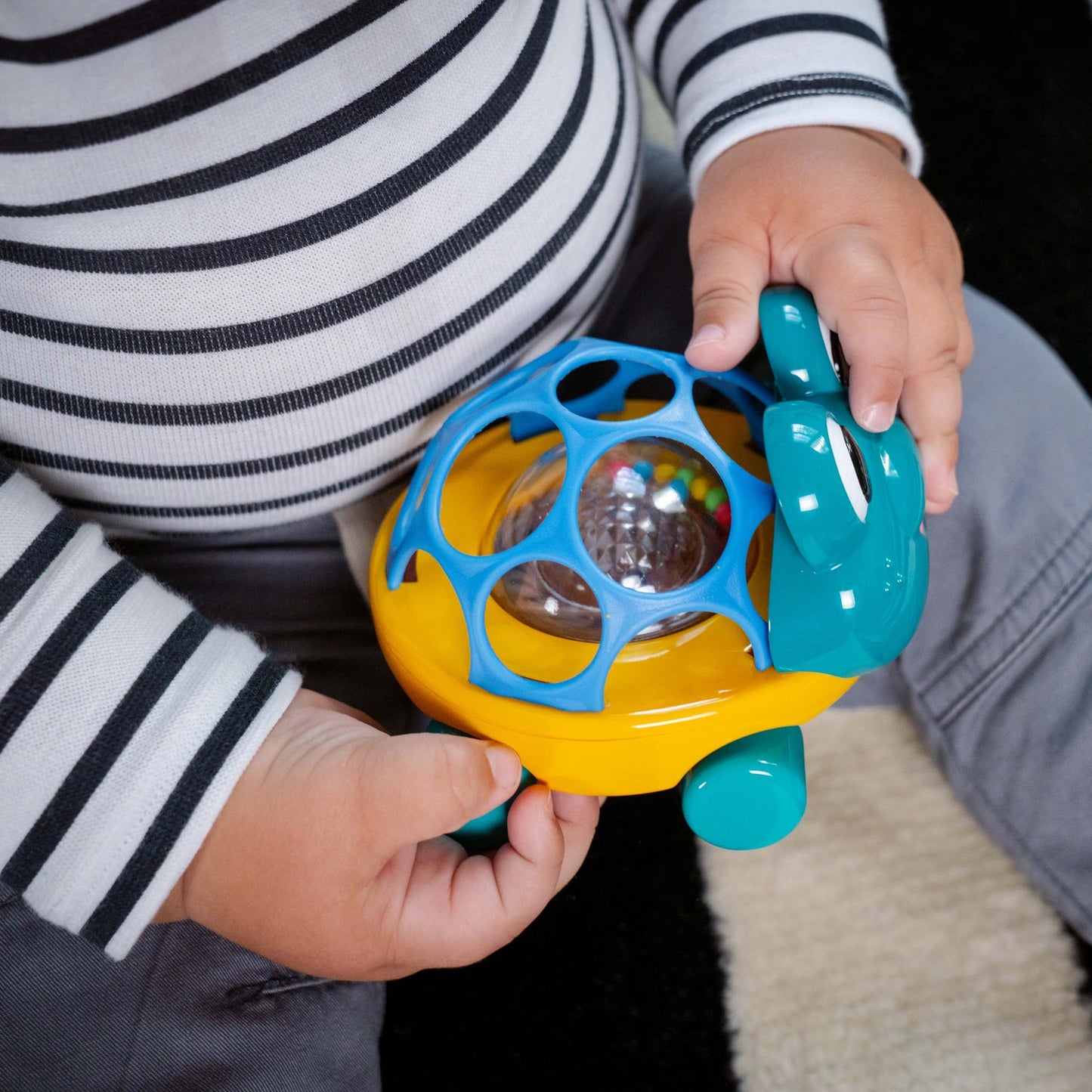 BABY EINSTEIN - Oball Curious Car & Rattle - Neptune