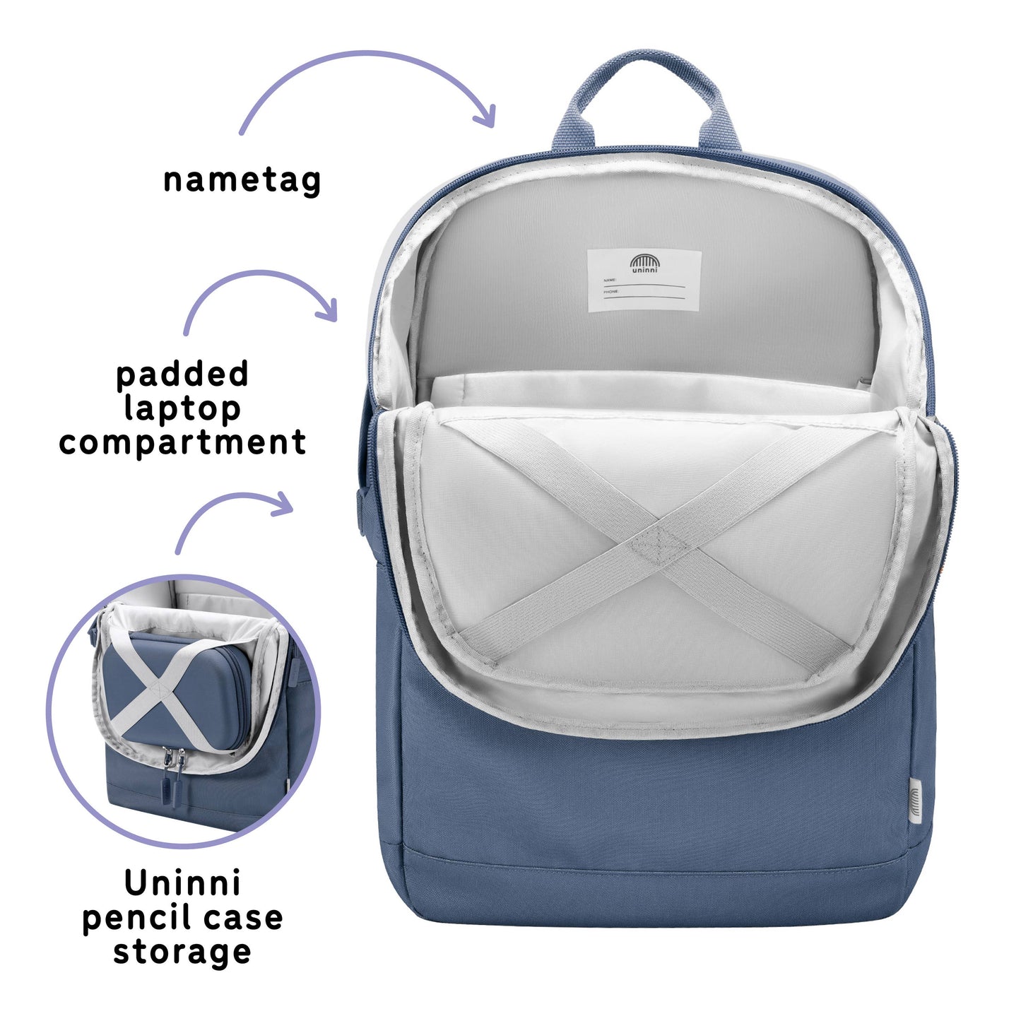 uninni - Bailey Backpack - Navy