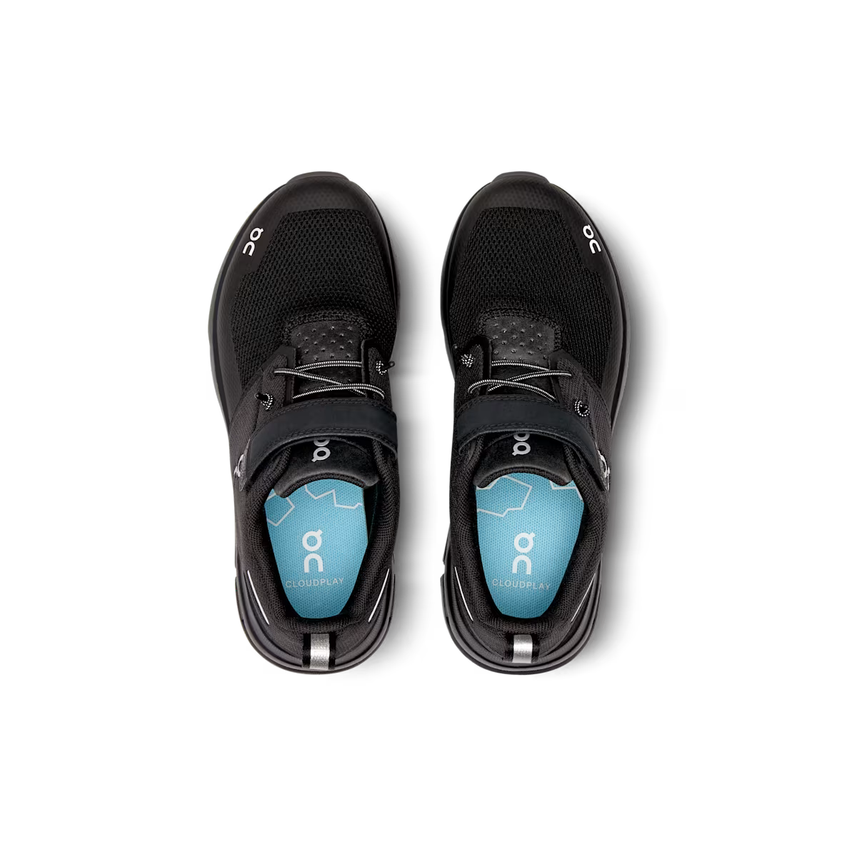 On Cloud Play Kids Running Shoe All Black